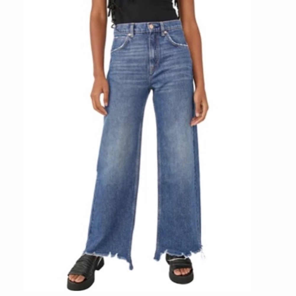 Free People straight-leg jeans